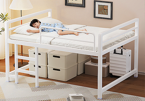 MUSE Design Awards Winner - Modular Stainless Steel Loft Storage Bed