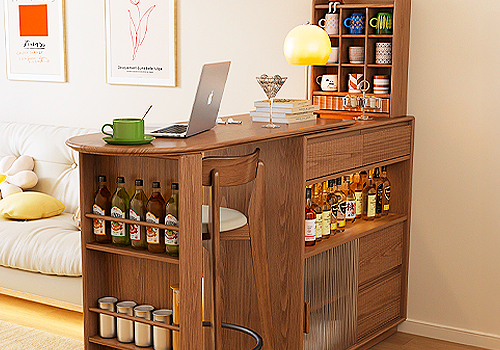 2026 MUSE Design Awards Winner - Solid Wood Bar Counter by Shenzhen Yaqi Furniture Co., Ltd.