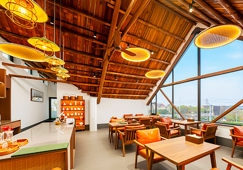 2026 MUSE Design Awards Winner - Lao Kuang Zunpu Tea Garden by Qingdao Daguan Environmental Design Co., Ltd/ Jiang Yanan