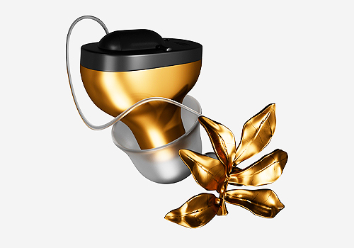 2026 MUSE Design Awards Winner - Flourish – CIC Hearing Aid for Seniors:Rediscover Confidence by Hubei Institute of Fine Arts