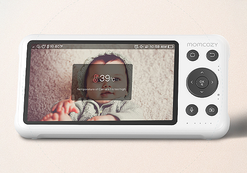 MUSE Design Awards Winner - Baby Monitor Device Interface