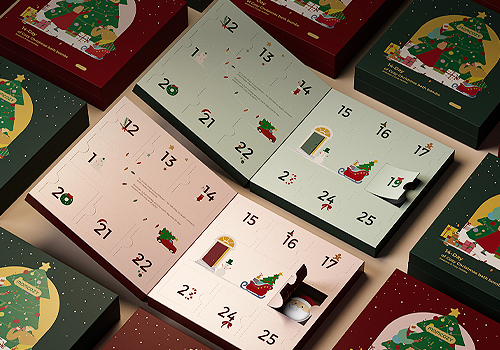 MUSE Design Awards Winner - Christmas Surprise Bath Ball Packaging Series