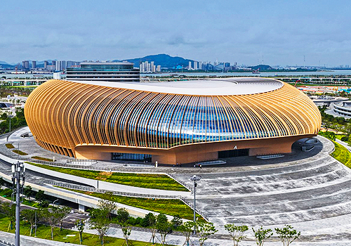 2026 MUSE Design Awards Winner - GREATER BAY AREA CULTURE AND SPORTS CENTER by Shenzhen REHOEGD Signage Co., Ltd.