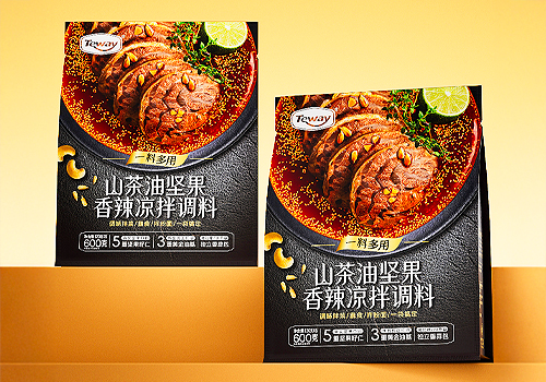 2026 MUSE Design Awards Winner - Camellia Oil Nutty Spicy Cold Dish Dressing by Chengdu Jiutian brand design consulting Co., LTD