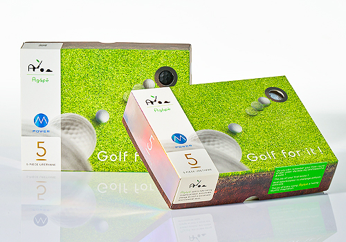 2026 MUSE Design Awards Winner - Agápē Golf Ball Eco-Packaging by OMNINICE STRATEGY DESIGN CO., LTD.