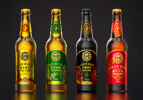 2026 MUSE Design Awards Winner - Sacred Dragon Beer Series by Beijing Perfect Point Design