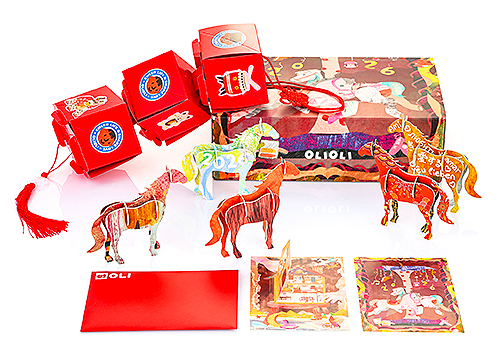MUSE Design Awards Winner - Steed of Wonderland - LNY Theme box (Year of Horse)