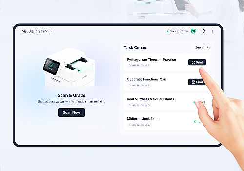 2026 MUSE Design Awards Winner - Intelligent Grading System for Every K12 Classroom by Anhui Zhihuijiecheng Digital Technology Co., Ltd.