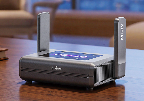 2026 MUSE Design Awards Winner - Slate 7 Pro(GL-BE10000) Tri-band Wi-Fi 7 Travel Router by SHENZHEN GUANGLIANZHITONG TECH CO.,LTD