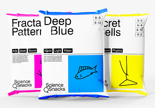2026 MUSE Design Awards Winner - Science Snacks by Luyi Bai