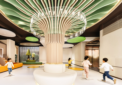 2026 MUSE Design Awards Winner - 珠江·璟上花城架空层 by dy design
