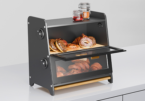 2026 MUSE Design Awards Winner - Bread storage box by Foshan Hetianxia Hardware Co., Ltd.