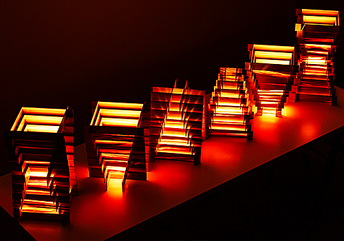 MUSE Design Awards Winner - Fat Wood Plate Lamp
