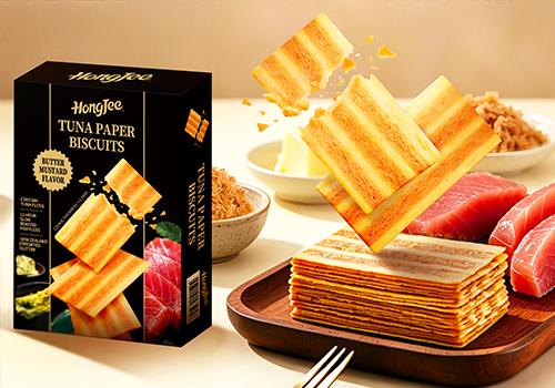 2026 MUSE Design Awards Winner - Hongjee Tuna Paper Biscuits by GUANGDONG HUANGJI FOOD CO., LTD