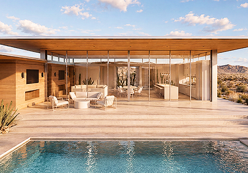 MUSE Design Awards Winner - Desert House: Earth, Courtyard, Horizon