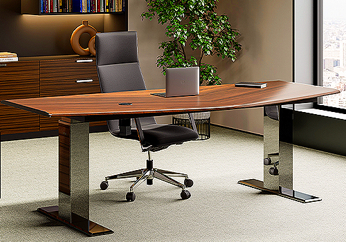 2026 MUSE Design Awards Winner - Aviator Smart Height-Adjustable Executive Desk by LOGIC Office Furniture (Zhuhai) Ltd.