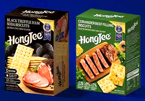 2026 MUSE Design Awards Winner - HongJee Coriander & Beef Soda Biscuits by GUANGDONG HUANGJI FOOD CO., LTD
