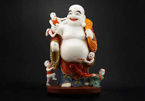 2026 MUSE Design Awards Winner - Five Boys Teasing Maitreya Buddha by Liu Yuting