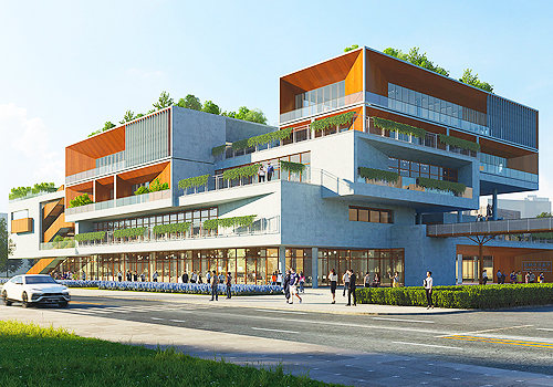 2026 MUSE Design Awards Winner - LIFE BOX Community Center by Arcplus Institute of Shanghai Architectural Design and Research Co., Ltd.