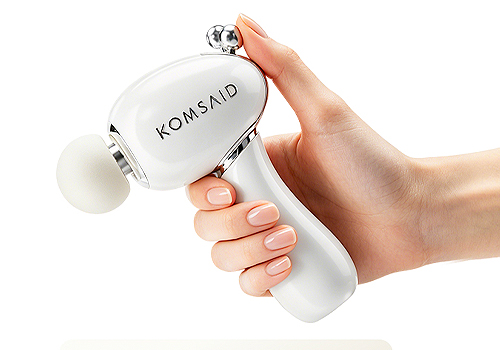 2026 MUSE Design Awards Winner - KOMSAID Vintage Compact Ergonomic Fascia Massager by Guangzhou Kunkunshan Intelligent Technology Co.,ltd