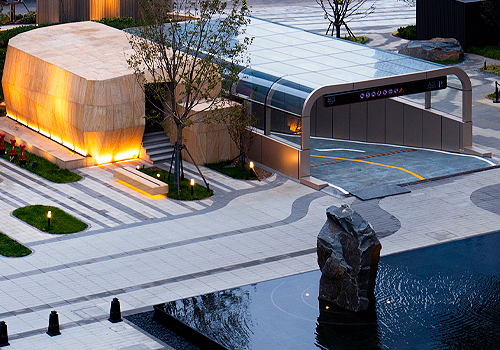 2026 MUSE Design Awards Winner - Jinan Ping An Financial Center Landscape by Shanghai Zhujing Landscape Planning and Design Co., Ltd.