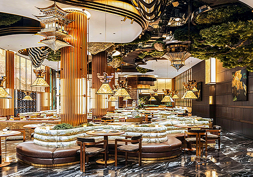 MUSE Design Awards Winner - Baxia Modern Chinese Cuisine by Hexagon Studio Design Inc.