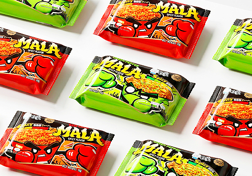 MUSE Design Awards Winner - White Elephant MALA Instant Noodle Packaging
