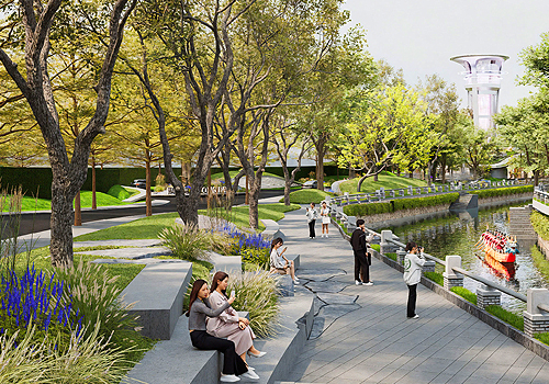 2026 MUSE Design Awards Winner - Landscape Design for the Water Tower Park at A40 Plot, Julon by CAPOL INTERNATIONAL & ASSOCIATES GROUP  GUANGZHOU BRANCH