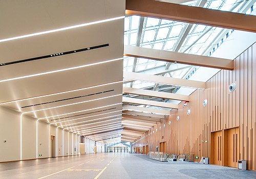 2026 MUSE Design Awards Winner - Anji Convention and Exhibition Center by China Railway Construction Engineering Group Decoration Company Southern Regional Headquarters Design Research Institute