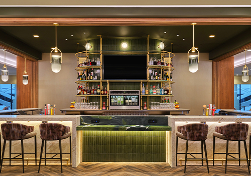 2026 MUSE Design Awards Winner - Delta Sky Club Denver by THW Design