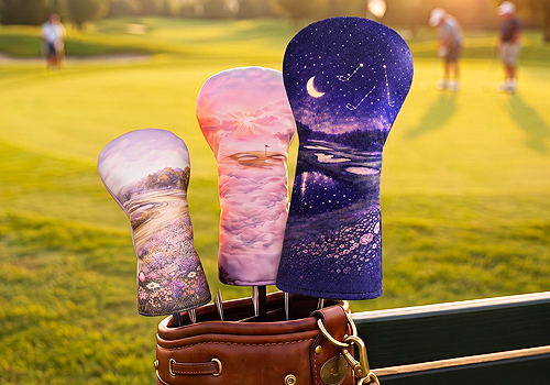 2026 MUSE Design Awards Winner - Daydream Golf Head Covers: Courses That Exist Only in Imagin by Funday Golf