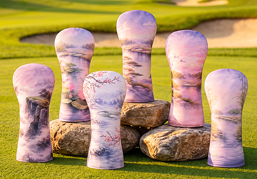 MUSE Design Awards Winner - Reverie Golf Head Covers: Imagined Holes in East Asian Lands
