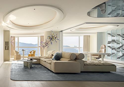 2026 MUSE Design Awards Winner - Changsha private residence by Zhejiang Bluetown Building Decoration Group Co.LTD