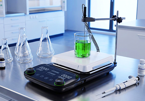 MUSE Design Awards Winner - Ultra-Slim High-Temperature Magnetic Stirrer system