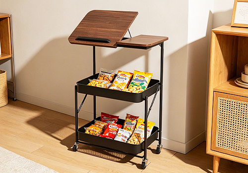 MUSE Design Awards Winner - Foldable Rolling Side Table