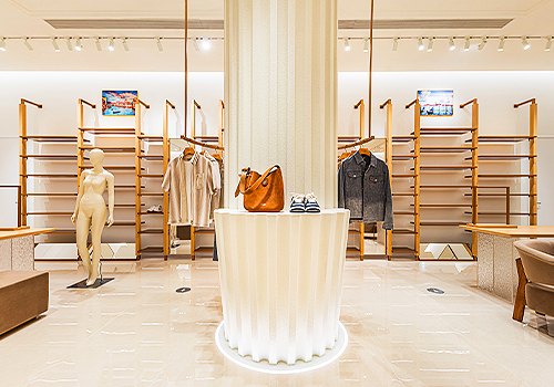 MUSE Design Awards Winner - RARE×Wuxi Outlets: Water tailoring · fluid italian essence