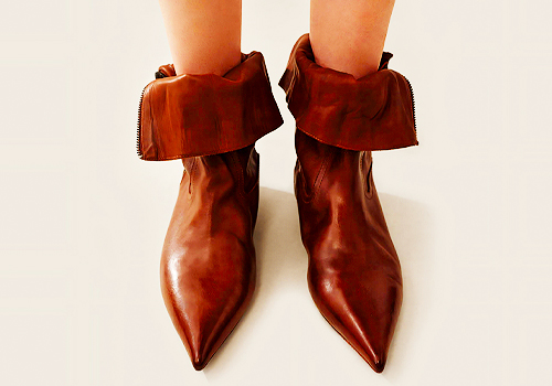 MUSE Design Awards Winner - Gothic Aesthetics · Italian Horsehide Chimney Boots