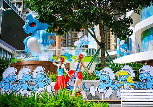 2026 MUSE Design Awards Winner - The Summer Camp of the Smurfs by ZHONGSHAN SHIQI MIXC ONE