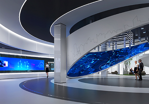 2026 MUSE Design Awards Winner - Donghu High-tech Zone IC Industry Exhibition Center by Shengfeng Multimedia Technology (Shanghai) Co., Ltd.