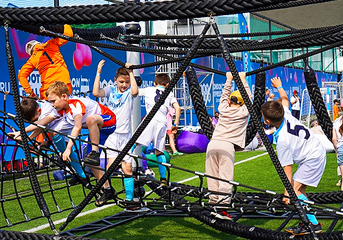 2026 MUSE Design Awards Winner - LIANA — Instinctive Active Play Structure by KENGURU PRO 