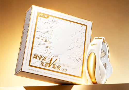 MUSE Design Awards Winner - VD FIT EMS Light Sculpt V-Face Device packaging