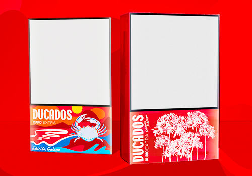 2026 MUSE Design Awards Winner - Ducados Rubio Extra Galicia & Malaga Edition by Marks Design