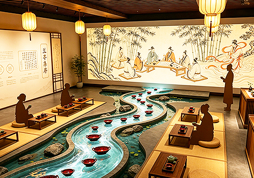 2026 MUSE Design Awards Winner - The Way of Tea: A Journey Through the Wei-Jin Tea Culture by Yixuan Guo