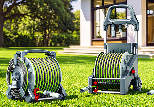 2026 MUSE Design Awards Winner - EFFORTLESS SMART HOSE GUIDE REEL FAMILY by NINGBO MEGA TOOLS CO.,LTD.