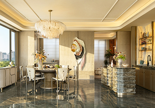 2026 MUSE Design Awards Winner - Lanzhou China Overseas 226 Showroom of Celestial Majesty by TRD Design
