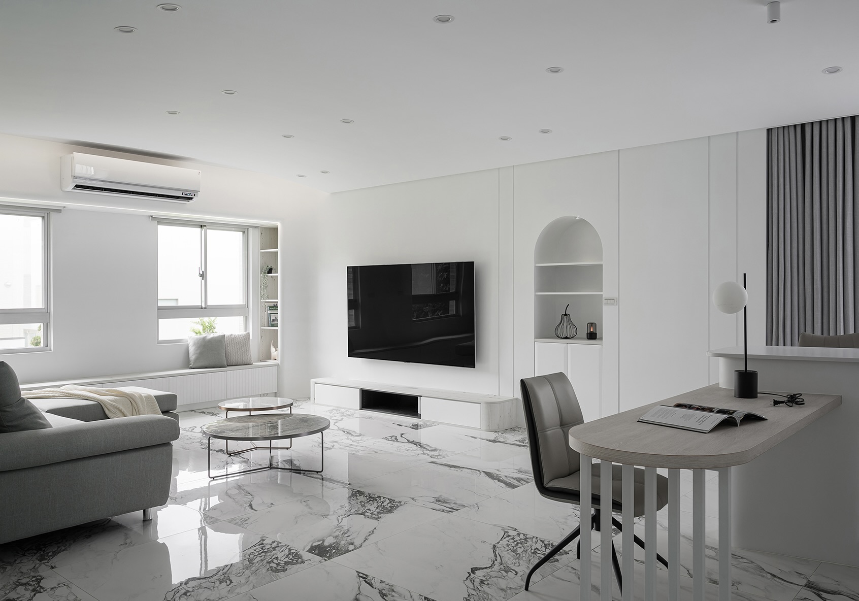 2026 MUSE Design Awards Winner - Flowing White by Taiwan Order Furniture Corporation