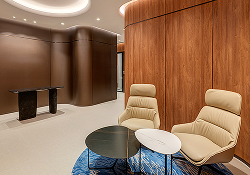 2026 MUSE Design Awards Winner - A Workplace Shaped by Flow, Warmth, and Trust by Steven Leach And Associates