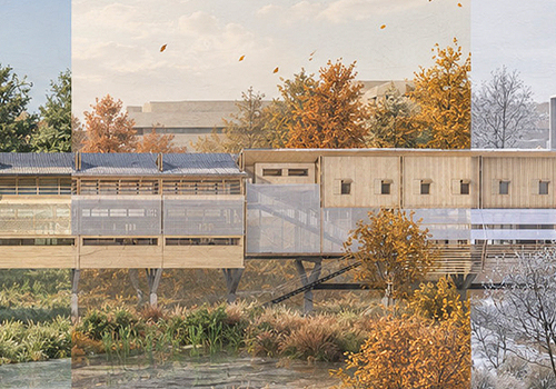 2026 MUSE Design Awards Winner - Blooming Bridge by Jiaming Yang