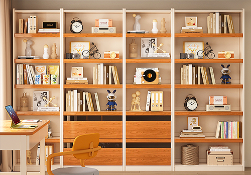 2026 MUSE Design Awards Winner - Nordic Minimalist Two-Tone Display Unit by Xuzhou Diyubai Trading Co., Ltd.