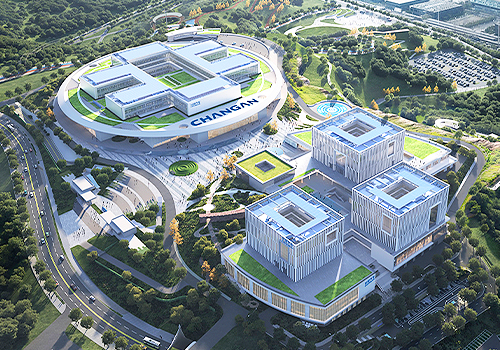 2026 MUSE Design Awards Winner - Changan Automobile Global R&D Center Phase II by CSWADI